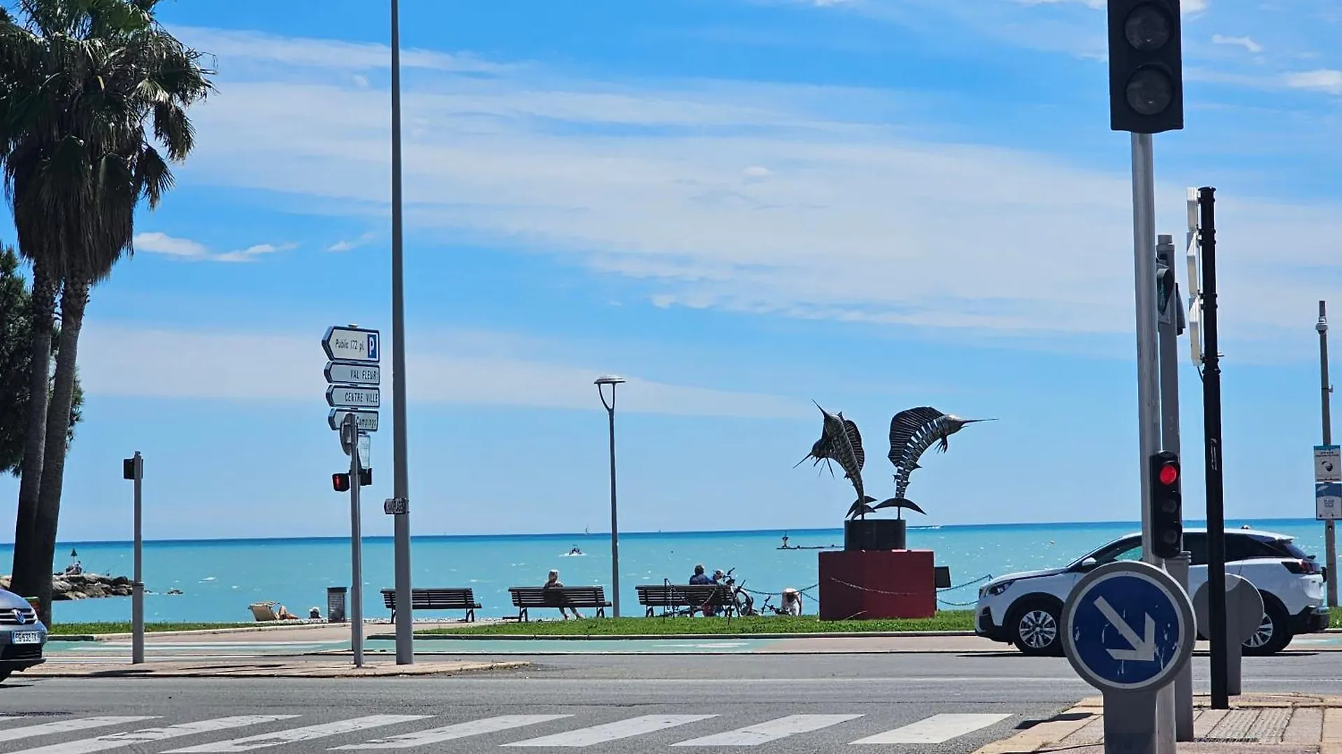 Studio Lumineux Avec Parking Prive Cagnes-sur-Mer